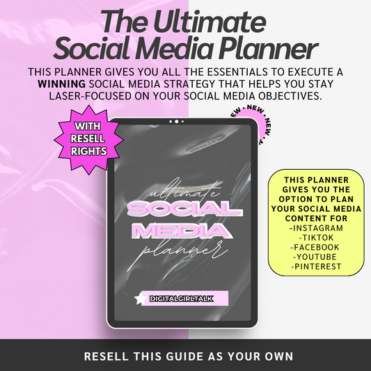 The Ultimate Social Media Planner