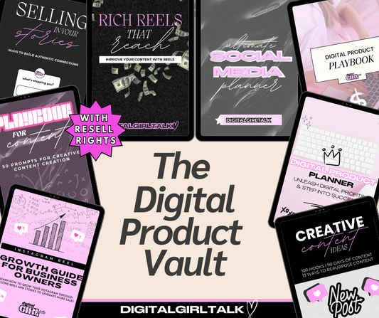 8 DFY Digital Product Vault [With Resell Rights]