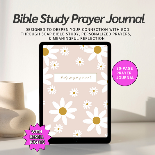 Boho Bible Study Journal